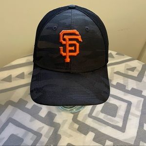 Youth SF Giants black camo new era child/youth baseball hat